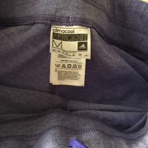 Adidas lavender track shorts - Picture 4 of 4